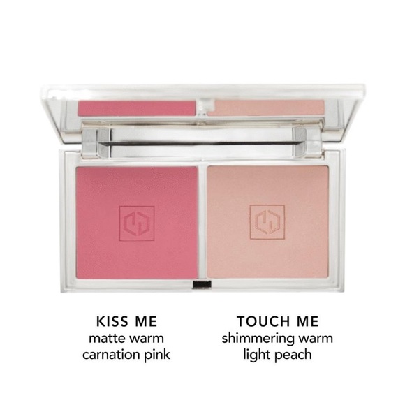 New Jouer Dual Blush Palette In Flirt - Picture 2 of 7